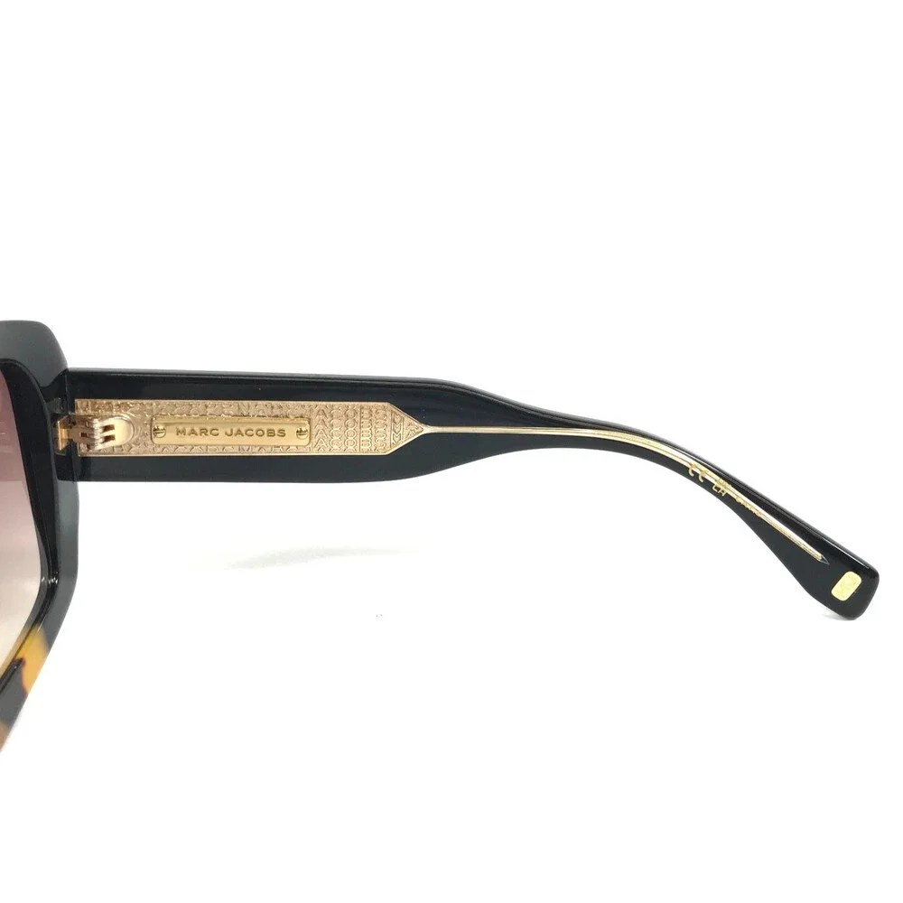 Marc Jacobs Sunglasses MJ1109/S 086HA Black Tortoise Frames Gradient Pink Lenses